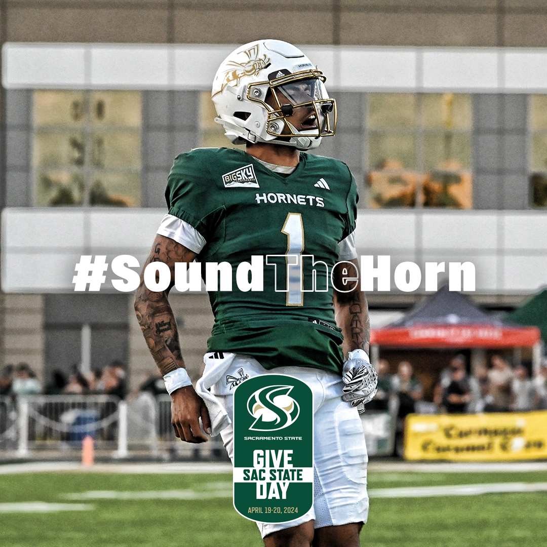Today is Give Sac State Day! Every donation benefits our student-athletes. #SoundTheHorn #StingersUp givesacstateday.csus.edu/giving-day/826…