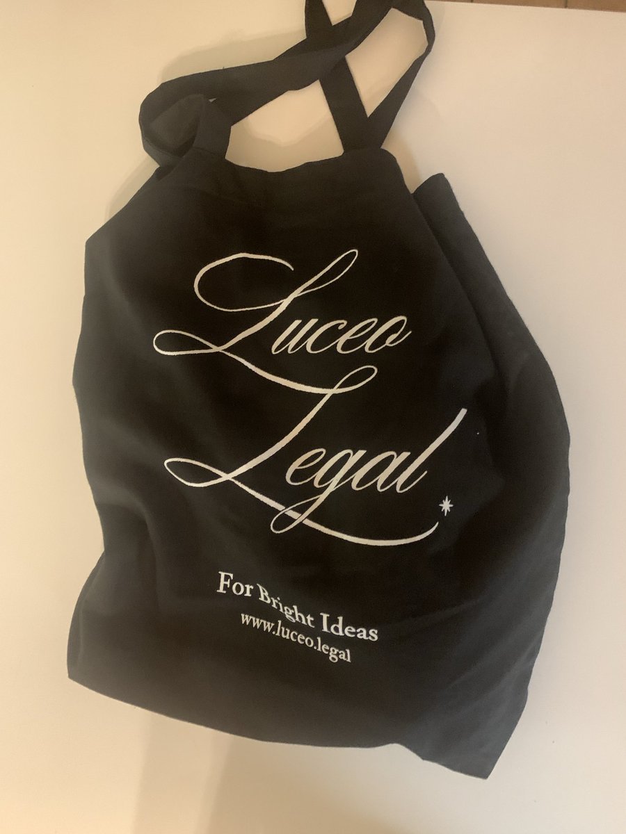 Finally a party with a loot bag for me! Thanks to ⁦@LuceoLegal⁩ and ⁦@Breanna_Needham⁩ for the invite to the hottest party in town!
