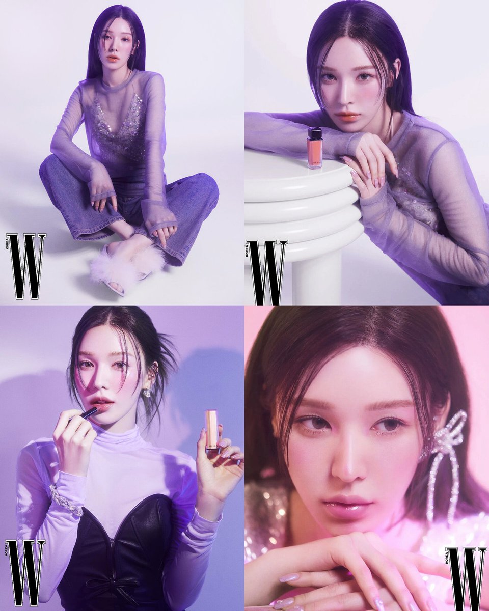 Wendy looks so stunning for W Korea💜