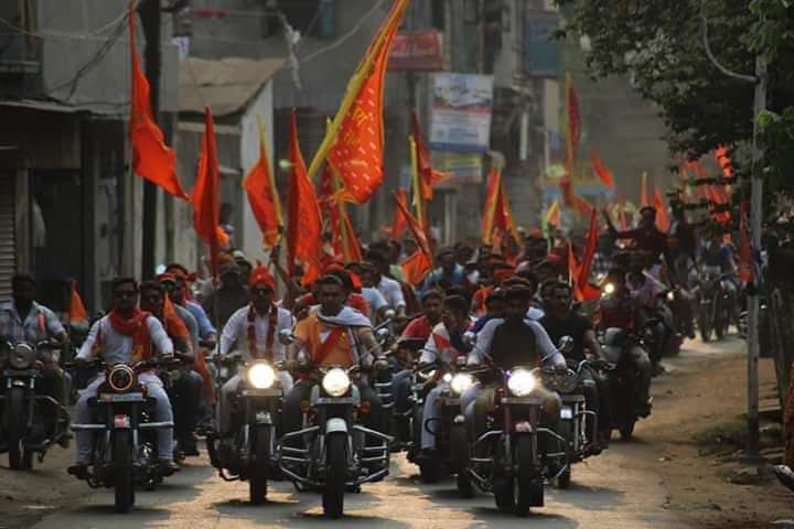 What you are witnessing is the dawn of a new epoch, the awakening of the Hindu spirit, the stirring of the Hindu soul, and the steps towards Akhand Hindu Rastra #jayshreeram #RamNavami