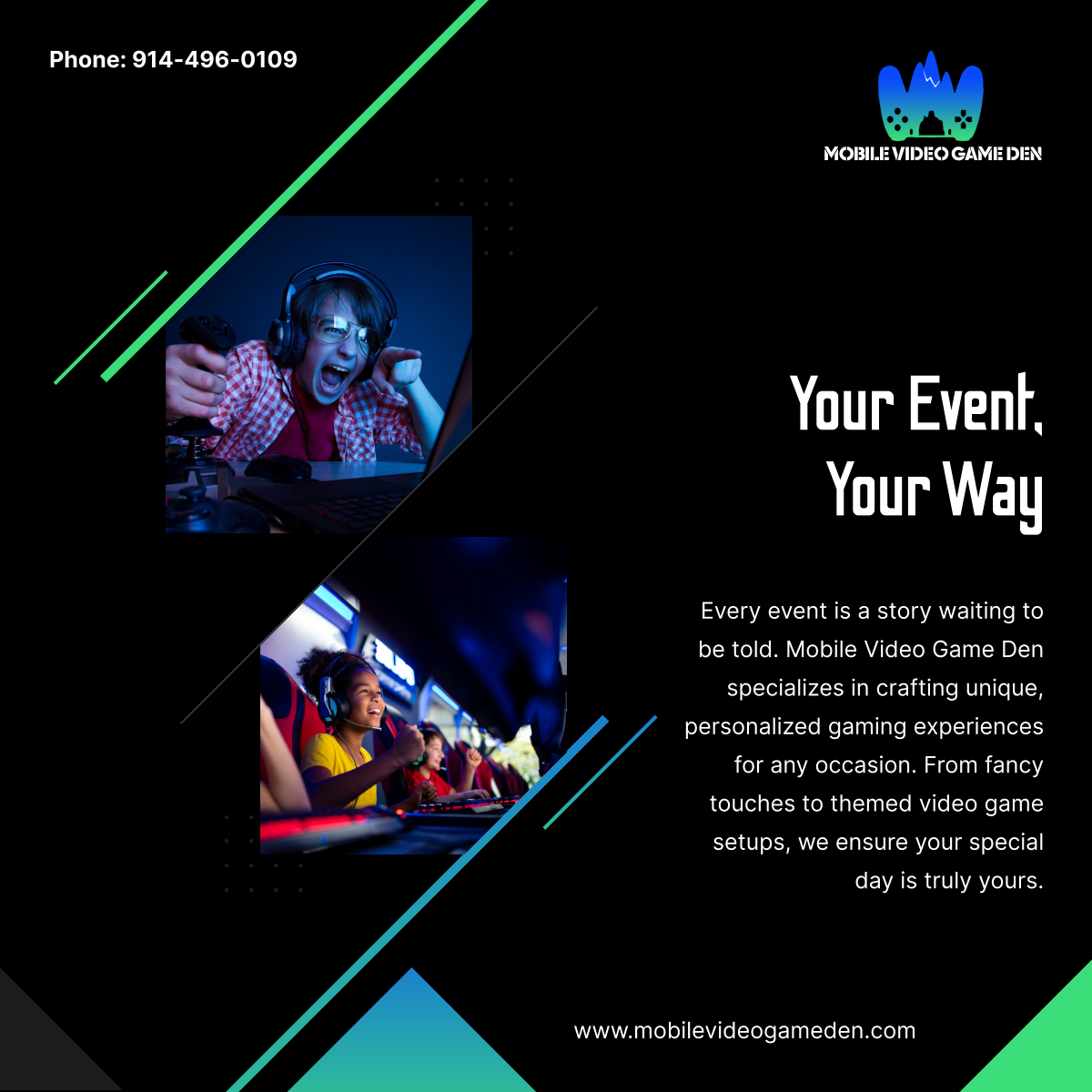 mobilevideogmdn's tweet photo. Imagine an event tailored just for you, down to the last detail. With our personalized mobile video game solutions, your dream event isn't just a dream anymore. 

#NewRochelleNY #VideoGameEntertainment #CustomizedGaming https://t.co/zqcKflZNc9