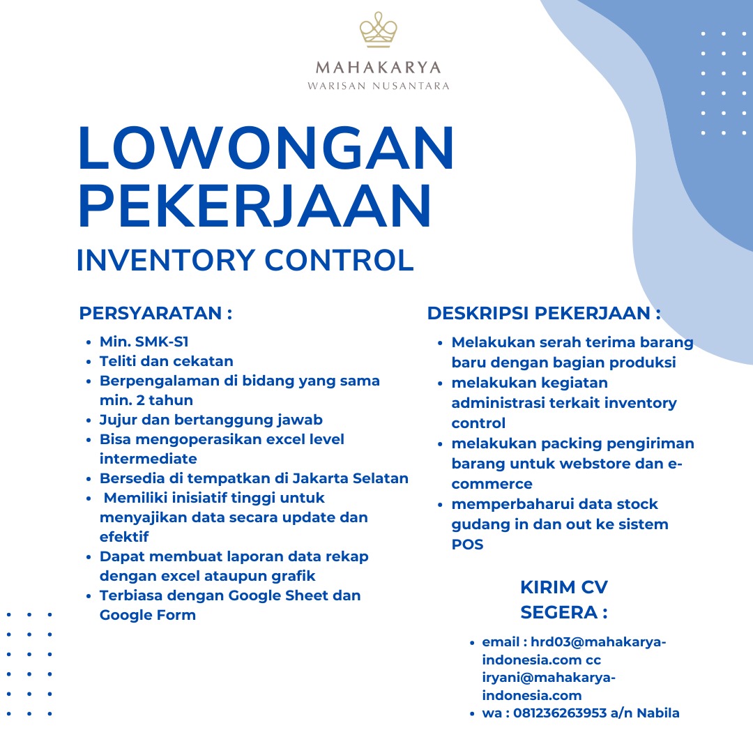 Kindly help RT 

Urgent needs! Akan ditempatkan di Head Office Jakarta Selatan

@hrdbacot @ezash #lokercot #lokerjakarta