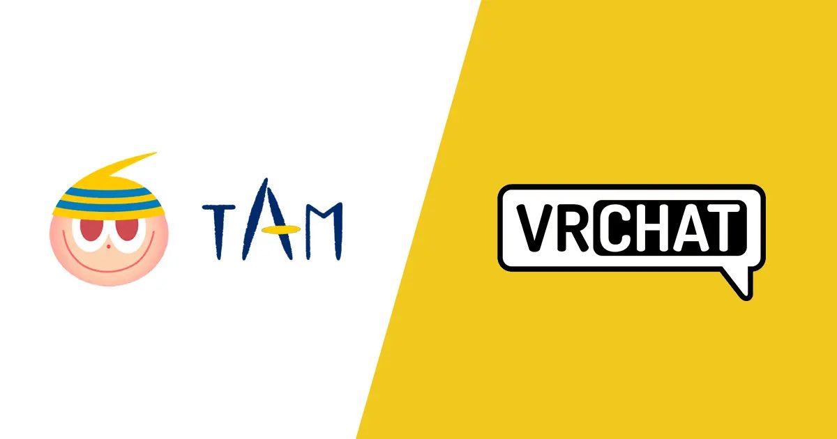 tamkoX's tweet photo. The TAM Group, which we’re part of, is now partners with VRChat, a social VR platform!

This will enable smoother cooperation and an opportunity to build upon experiences gained from working with clients marketing to Japan.

[J] https://t.co/rl5LE8TWfn https://t.co/q8t9w0lh29