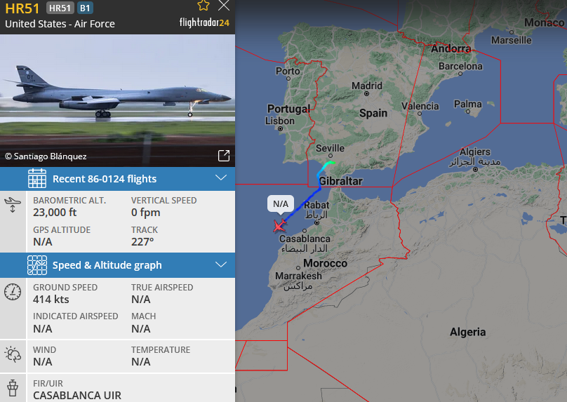 SirListenalot's tweet photo. ~0240z #FR24 shows callsign #HR51. Likely an abbreviation for #HOWLR51 https://t.co/jRrGFWefgV