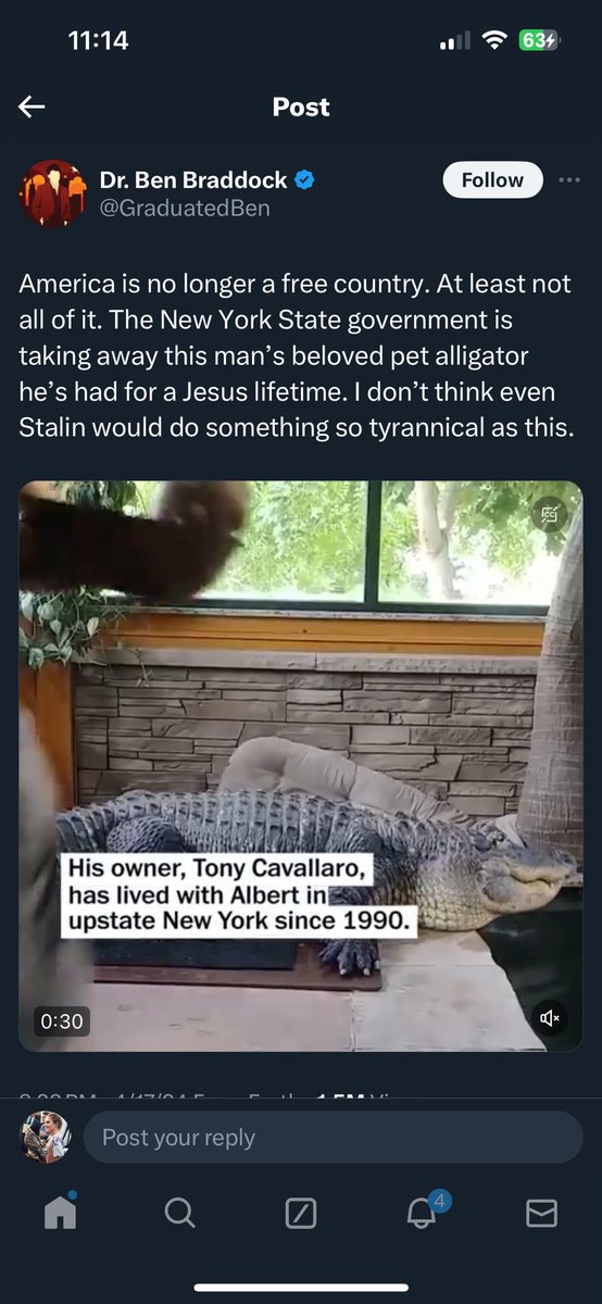 “America is no longer a free country where I can abuse & neglect animals with no repercussions.” Saddest part is this guy is the exception, not the rule - so many more animals deal with the abuse of inappropriate owners & those owners never see consequences