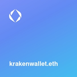 krakenwallet.eth bought for 0.25 WETH (774.76 USD) on Ensvision  #ENS #Web3Names #EnsNames  

vision.io/name/krakenwall 

Powered by @AlohaLabsxyz