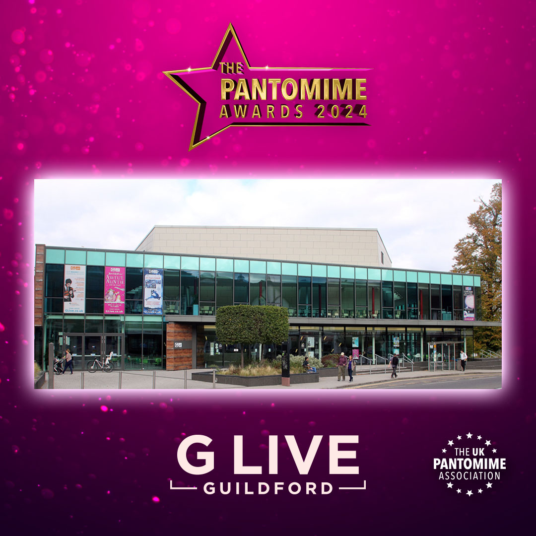 Drumroll please....We're delighted to reveal @GLiveGuildford as our venue for The Pantomime Awards 2024 on Tuesday 18 June. We're proud to champion regional theatre and our new, larger venue means we can celebrate with even more people! pantomimeassociation.co.uk/the-pantomime-…
