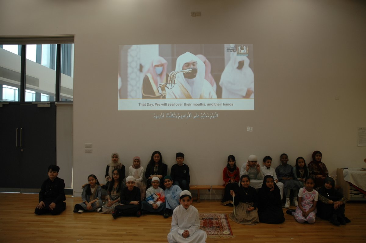 A huge congratulations to Alder class who have this morning conducted our whole school Eid assembly. It was really enjoyed by parents, teachers and children alike.