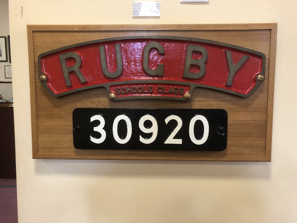 The Schools class of locomotive was introduced in 1930. When removed from service each school was given one of the nameplates. #ArchiveTravel #SchoolArchives #Archive30.