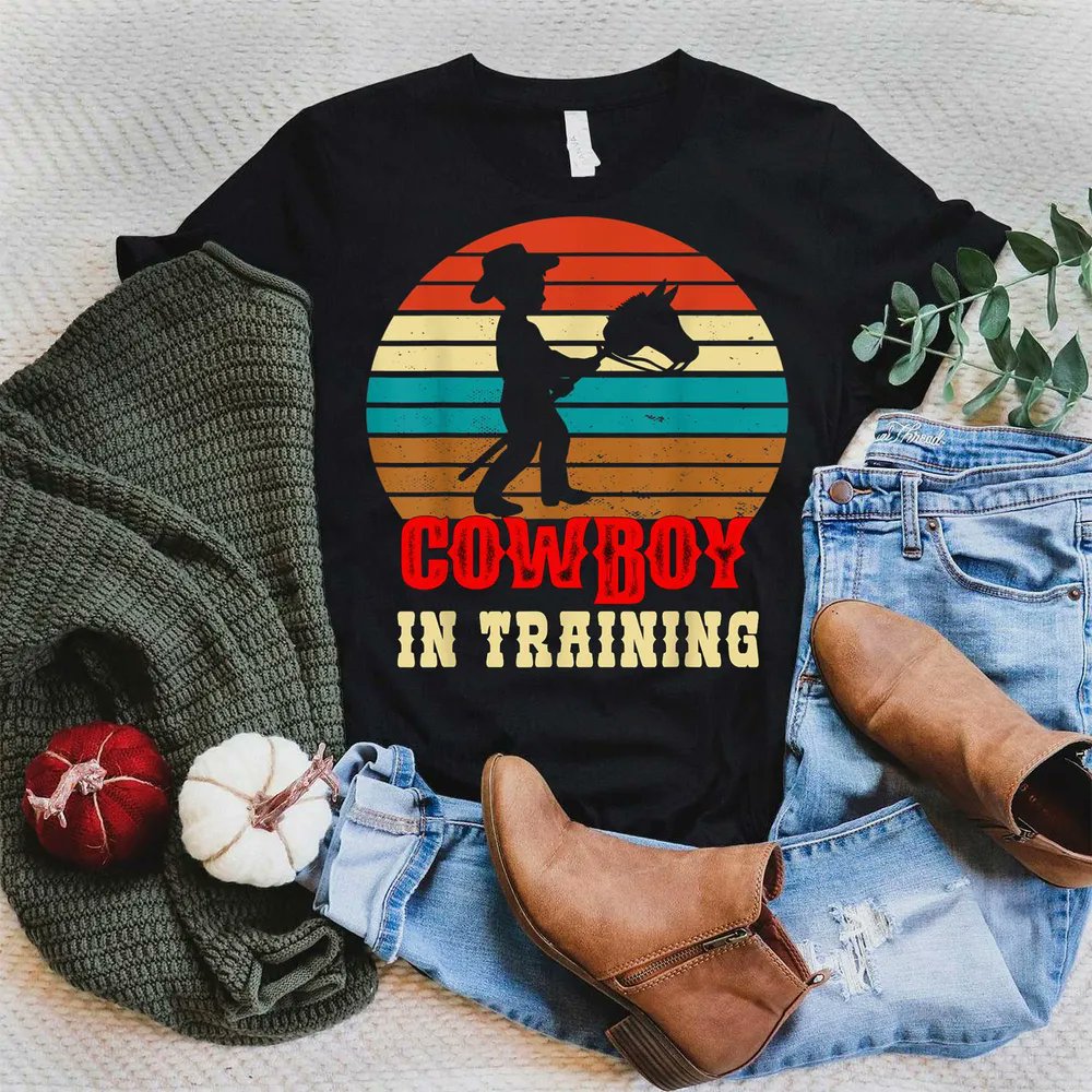 SiveloShop's tweet photo. Cowboy in Training Cute Future Rodeo Boy Wooden Horse T-Shirt
https://t.co/F3err9jAFa https://t.co/W5dbLPYezV