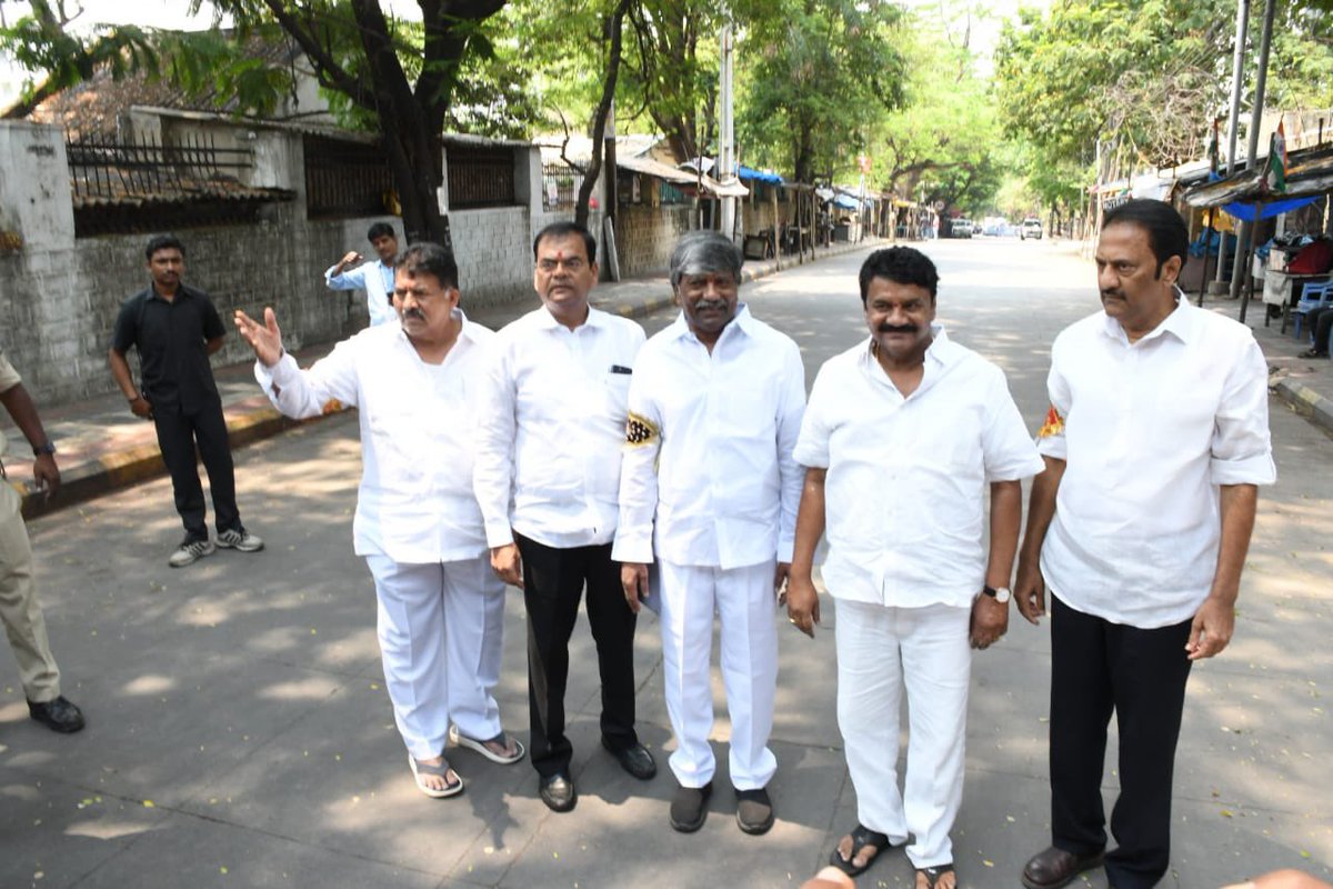 Attended the nomination filing of BRS Secunderabad Lok Sabha Candidate Padmarao Garu along with MLAs Kaleru Venkatesh Garu, Muta Gopal Garu & Maganti Gopinath Garu.