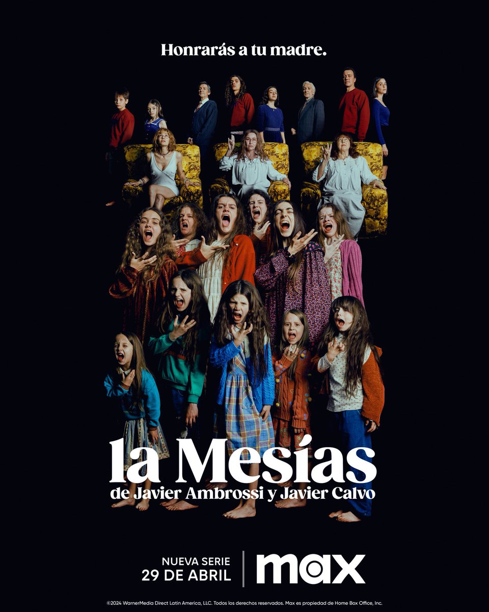 sumacontent's tweet photo. 'La Mesías' llega a Latinoamérica. Estreno el 29 de abril en Max. https://t.co/Gg7mgw4gL0