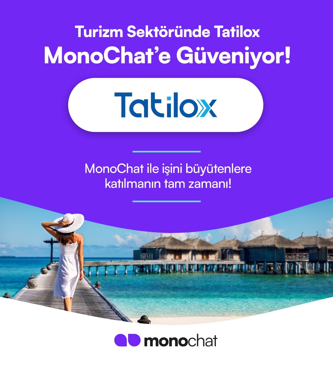 MonoChat ile işini büyütenlere katılmanın tam zamanı!

Her sektöre özgü çözümlerimizden yararlanmak ve MonoChat ile tanışmak için bizimle iletişime geçmeyi unutmayın.

#MonoChat #Turizm #GeziRehberi