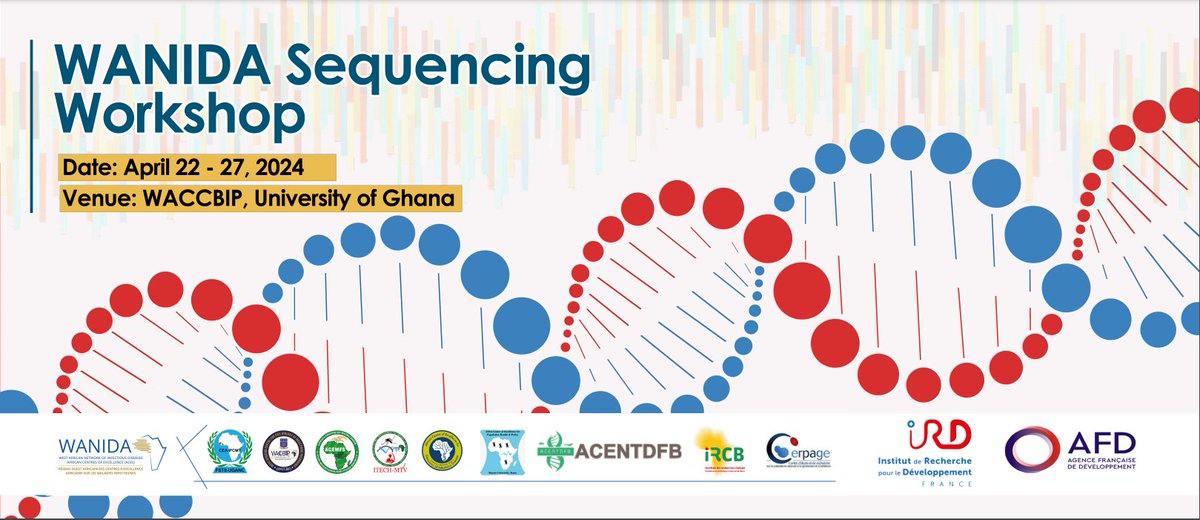 ace_partner (@ace_partner) on Twitter photo #SEQUENCING
🔬Join us at the <a href="/WANIDA_ACEs/">WANIDA</a> sequencing workshop from April 22nd to April 27th at <a href="/WACCBIP_UG/">WACCBIP</a>! Explore genetic determinants of SARS-CoV-2 virulence. #WANIDA #Sequencing #Research 🌍🔬
<a href="/ManfreddyB/">Manfreddy Binyet</a> Nicaise Ndam <a href="/DrPKQuashie/">Peter Kojo Quashie</a>
<a href="/AFD_France/">Agence Française de #Développement (AFD) 🇫🇷 🇪🇺</a> <a href="/ird_fr/">IRD.fr</a> <a href="/the_ACEProject/">Africa Higher Ed. Centers of Excellence-ACE Impact</a>
#Science #SEQUENCING
🔬Join us at the <a href="/WANIDA_ACEs/">WANIDA</a> sequencing workshop from April 22nd to April 27th at <a href="/WACCBIP_UG/">WACCBIP</a>! Explore genetic determinants of SARS-CoV-2 virulence. #WANIDA #Sequencing #Research 🌍🔬
<a href="/ManfreddyB/">Manfreddy Binyet</a> Nicaise Ndam <a href="/DrPKQuashie/">Peter Kojo Quashie</a>
<a href="/AFD_France/">Agence Française de #Développement (AFD) 🇫🇷 🇪🇺</a> <a href="/ird_fr/">IRD.fr</a> <a href="/the_ACEProject/">Africa Higher Ed. Centers of Excellence-ACE Impact</a>
#Science