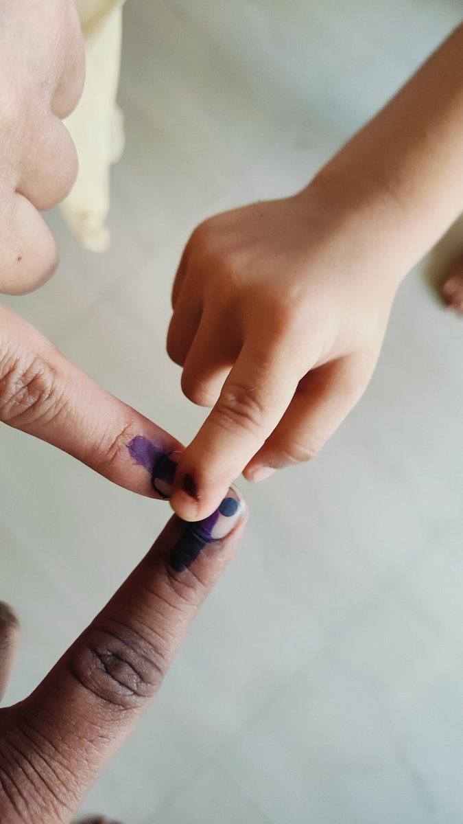 👆 Your vote, your voice! Make it count. Choose wisely for democracy. 
#Voteforbharat