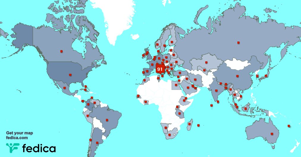 I have 4 new followers from UK., and more last week. See fedica.com/!federalberghi