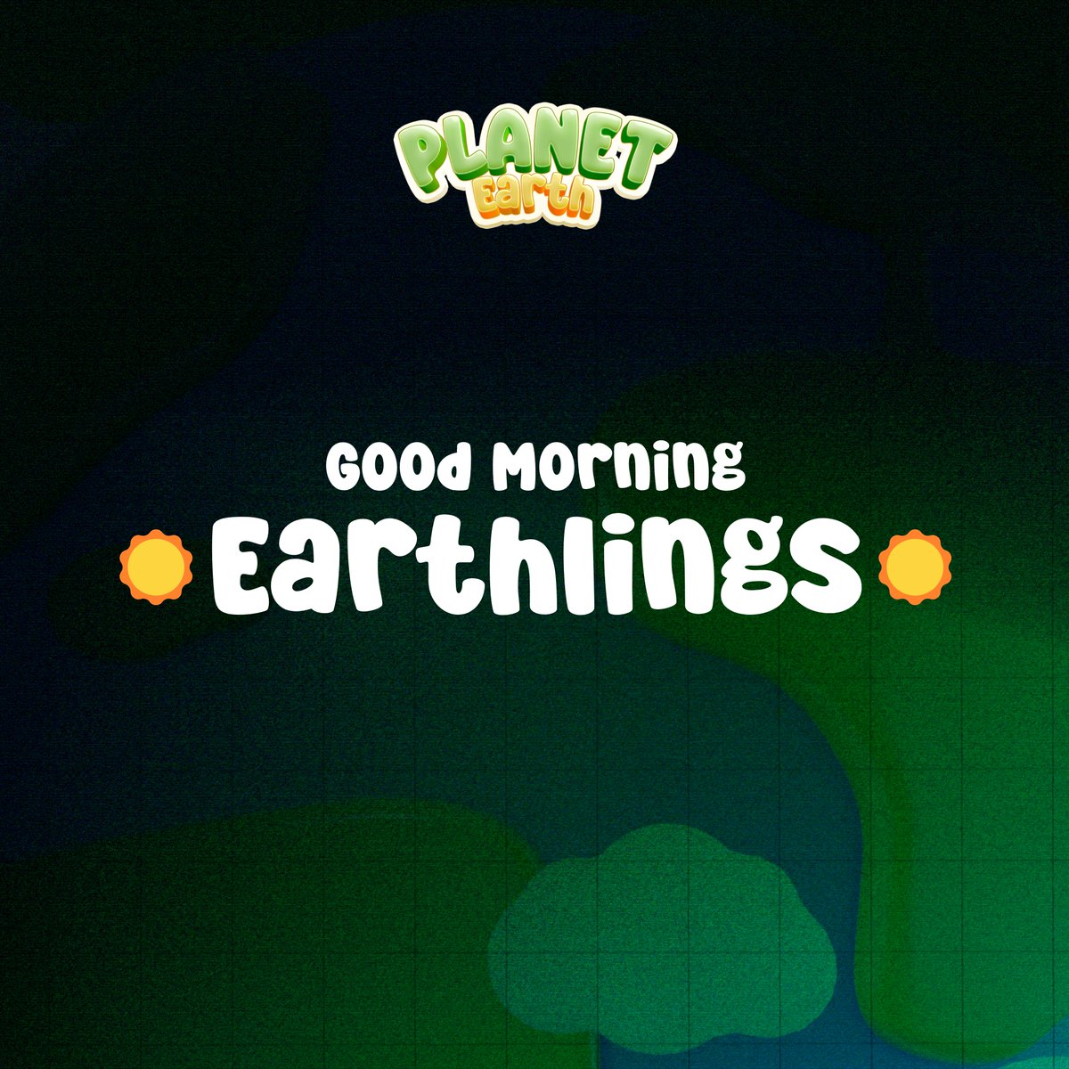 PlanetEarthCoin's tweet photo. Good morning ☀️

We have been working hard on background to finish the website and the games. 

Yes, you've heard it right. We're making 2 games! 

Telegram &amp; Discord will be opened soon for you to join. https://t.co/fPIMu3cQxb