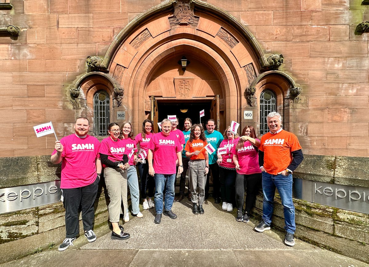With just over a week until @the kiltwalk Glasgow, our team is putting in the hard work during their training sessions and passionately raising funds toward our goal of £20,000 for <a href="/SAMHtweets/">SAMH</a> . To support our team in achieving our target, please click: bit.ly/4986DGW