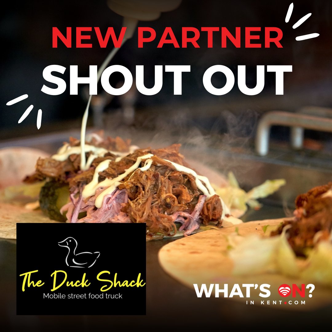 Introducing another new partner to the What's On In Kent App!🎉⁠
⁠
The Duck Shack, A mobile street food truck.
⁠
#whatsoninkent #visitkent #localservice #eventcatering #foodtruck #weddingfoottruck #kentfoodtruck #KentEvents #visitengland #visitbritian #kent