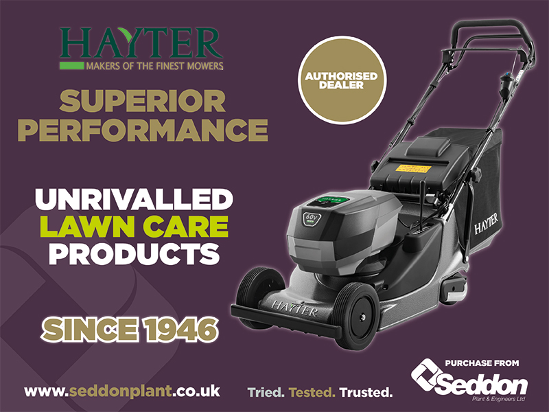 Hayter: A Legacy of Innovation in Lawn Mowers 👏

Visit our website or stop by our store to explore the full range : seddonplant.co.uk/forestry-produ… 🙌

#LoveYourLawn #Hayter #Model #Perfect #SeddonPlantandEngineers #Groundcare #Equipment #Lawnmower #Lawn #Grass #Toro