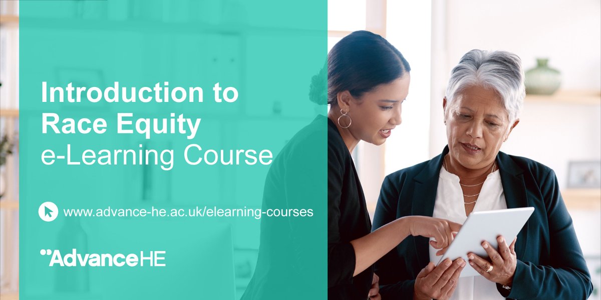 Our Introduction to Race Equity e-Learning course has been designed for the sector, by the sector recognising the unique environment we work in. The course can be personalised to your institution for greater impact and hosted on your existing staff VLE: social.advance-he.ac.uk/hOH74E