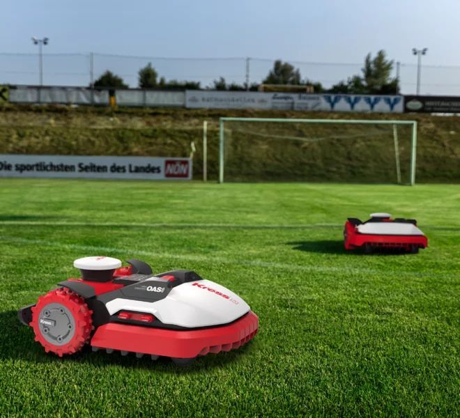 ARBandGrounds's tweet photo. Whether you manage a resort, a golf course or any other commercial facility, switching from contracted lawn mowing to a Kress robotic mower will make a positive change. 

Contact us to find out how a Kress Commercial Robotic Mower could help you! https://t.co/neCxK9aIbg