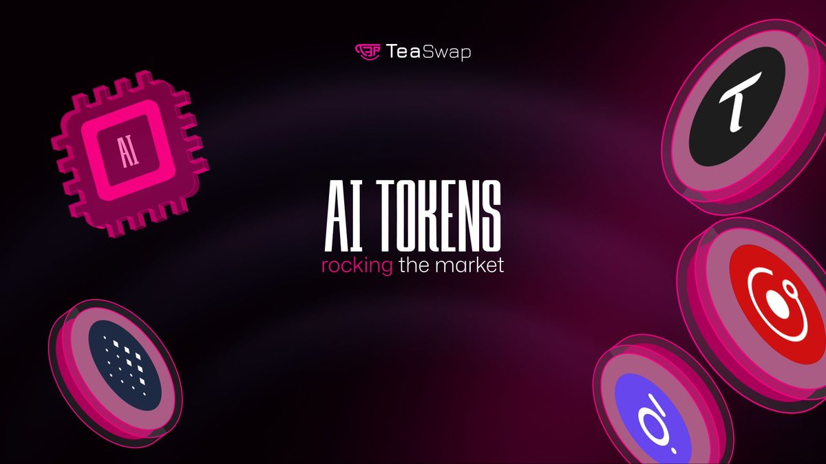 #opinion ☕️
Bitcoin's ATH is nice, but AI tokens are the real tea this bull run! They're surging faster than a rocket on hyperdrive fueled by espresso shots! What AI tokens would you like to see on TeaSwap? Shoot👇