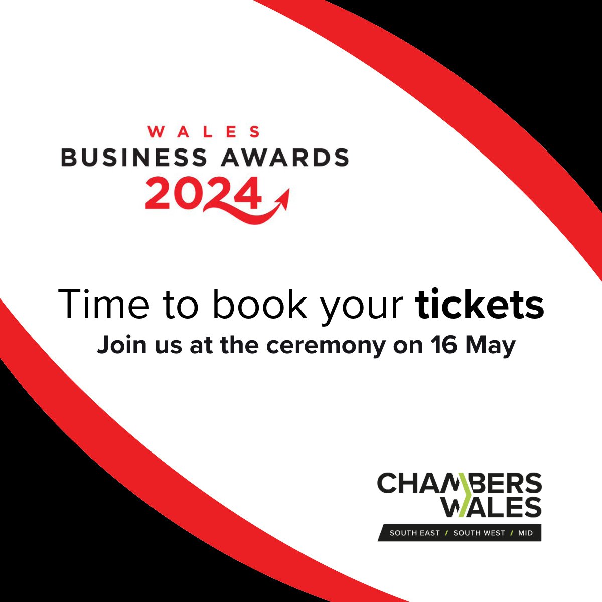 Have you got your tickets for the Wales Business Awards yet? Join us on 16 May at @TheValeResort: cw-seswm.com/events/