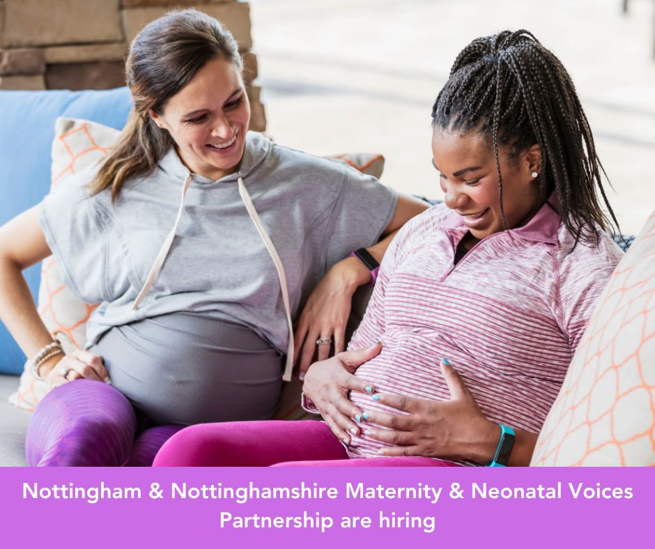 Notts Maternity and Neonatal Voices Partnership are hiring! 🤰🏽 2 x expert service user roles: - SFH Hospital & Community Engagement Lead (3 days a week) - NUH Hospital & Community Engagement Lead (5 days a week) Find out more and apply: buff.ly/3xGC0LX #nottinghamjobs