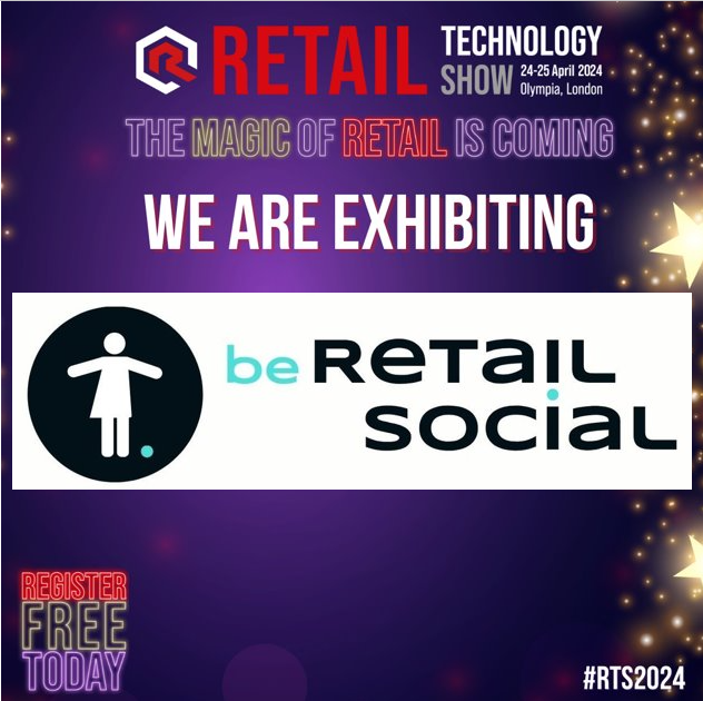 beRetailSocial's tweet photo. Excitement is soaring at @beRetailSocial as we gear up for #RTS2024! 🌟

Visit stand DZ14 to witness our cutting-edge solutions, empowering retailers to revolutionise and rehumanize the online shopping journey. 🚀✨ – the future of retail is here! 💻🛍️

#RehumanizeCommerce https://t.co/buqcDONhlu