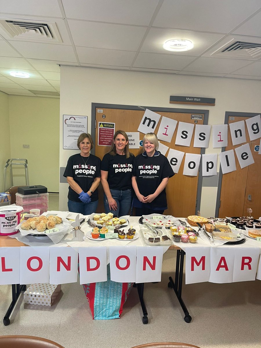 We are sending a massive #goodluck to our #TeamMissingPeople @LondonMarathon runners for their race this Sunday. So far, our marathon runners have raised over £10,000 for the charity! Please join us in wishing them a big good luck!