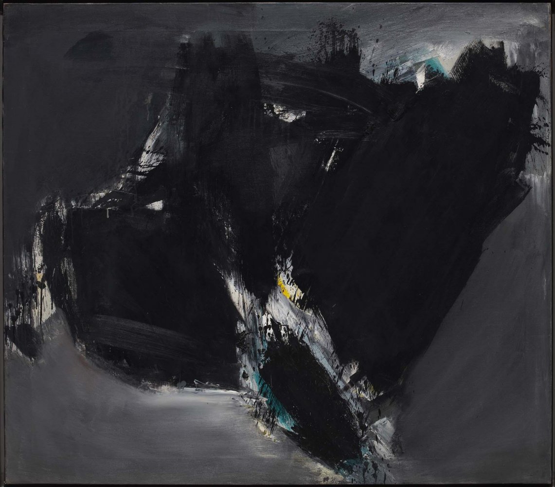 Hoy, en #DespiertaConArte, amanecemos con “Grey and Black” (1958). José Guerrero somete su pintura a un paulatino proceso de abstracción cuando se muda a Nueva York. El año 1958 supone la materialización de este nuevo planteamiento, patente en esta obra. 📍 Sala 408