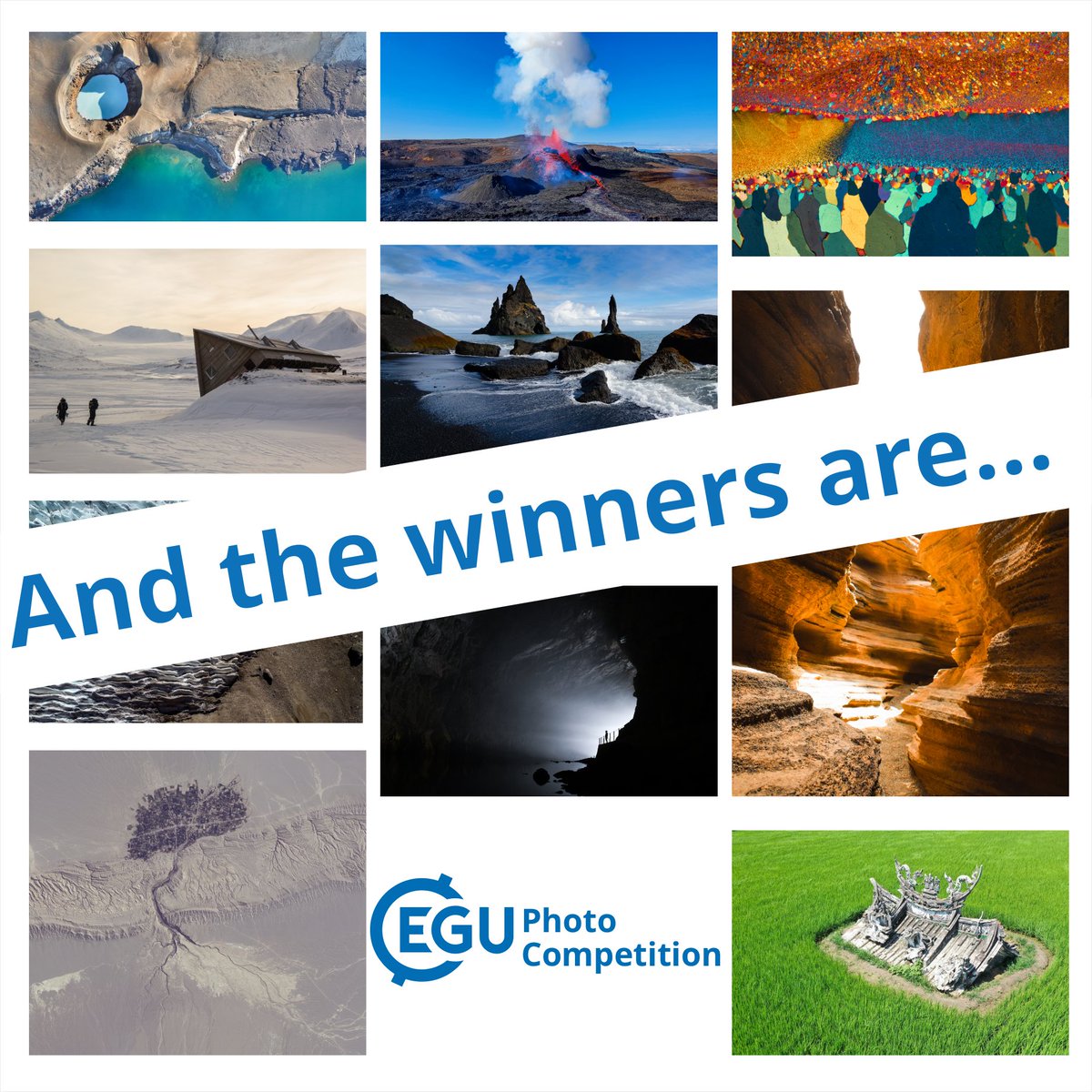 EGU is delighted to announce the three winners of the #EGU24 Photo Competition! Winners get free registration to #EGU25 and the admiration of the EGU community!

Head over to the #EGUblogs to find out who won!
egu.eu/7OJ79N/
