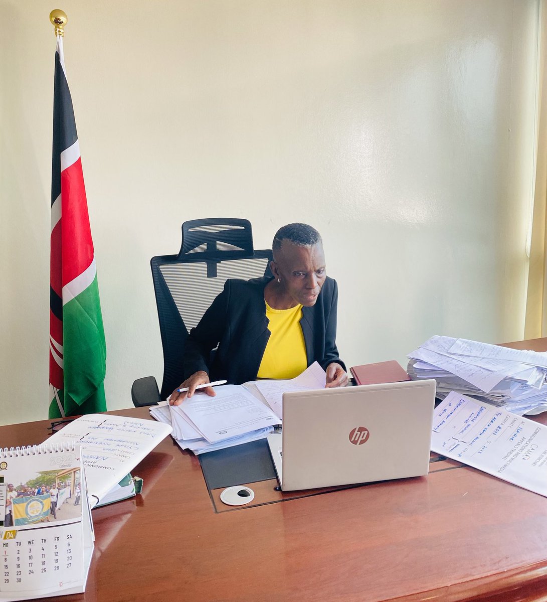 The Communication and Multimedia Appeals Tribunal under Section 102 of the Kenya Information and communication Act No. 2 of 1998, Laws of Kenya led by Hon. Rosemary W. Kuria chairperson having a court session after the swearing in of the new members.