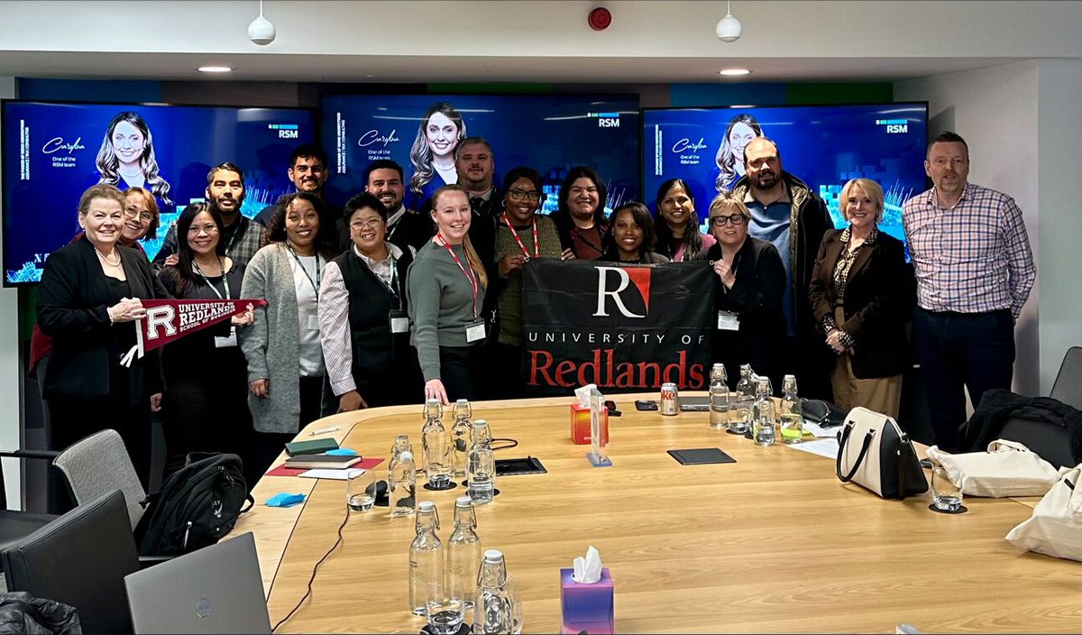 Recently, we had the pleasure of welcoming business students from the University of Redlands, California, to our Global Executive Office, where our CEO, Jean Stephens, is an alumna. 🎓 #RelentlesslyRedlands #GoBulldogs 🐾