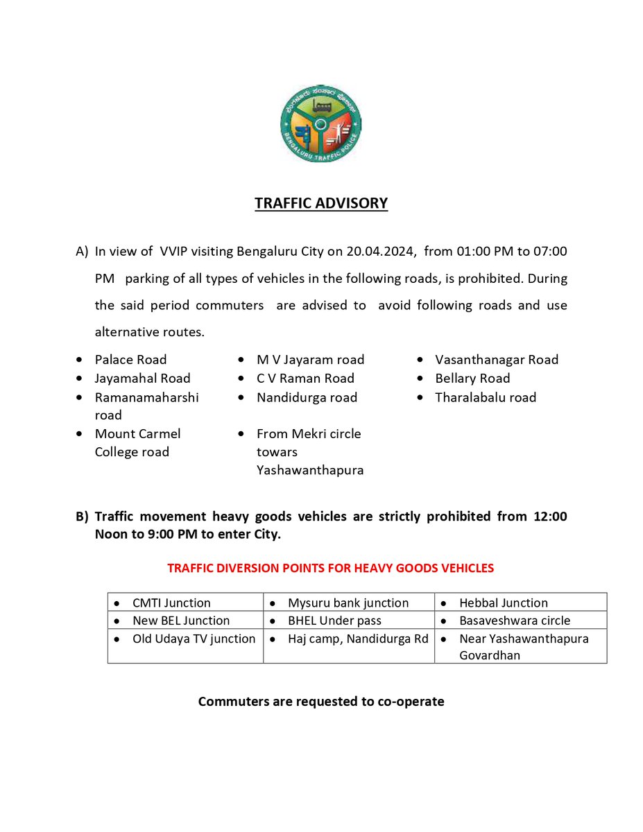 blrcitytraffic tweet picture