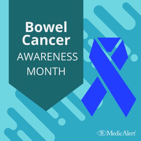 💙 This Bowel Cancer Awareness Month, let's unite to spread knowledge, support, and hope. Join us at MedicAlert UK as we shine a light on prevention and early detection. #BowelCancerAwareness #KnowTheSigns