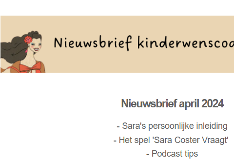 Mijn nieuwsbrief van april is verzonden! Met daarin een heleboel nieuwtjes, onder andere over de vragenspellen voor wensouders die ik ontwikkeld heb, en een aantal nieuwe boeken over regenboogouderschap en nog veel meer!
Lees het hier:
loom.ly/JK9sMTM