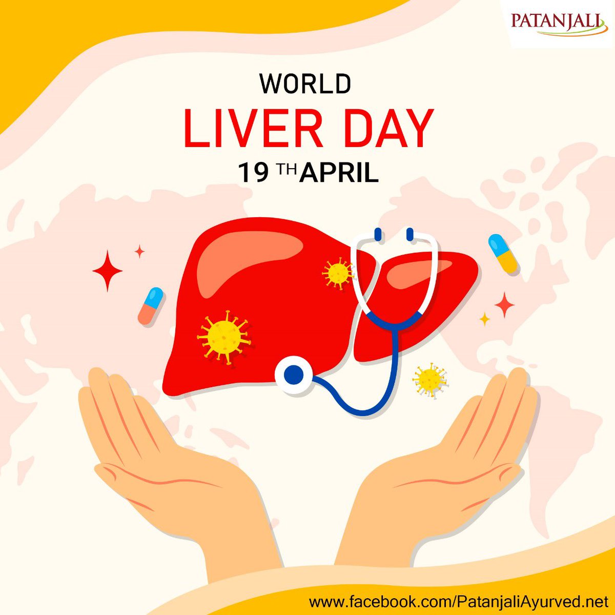 On World Liver Day, let's pledge to spread awareness about liver-related disease. Happy World Liver Day! #WorldLiverDay2024 #PatanjaliAyurved​​ #WorldLiverDay