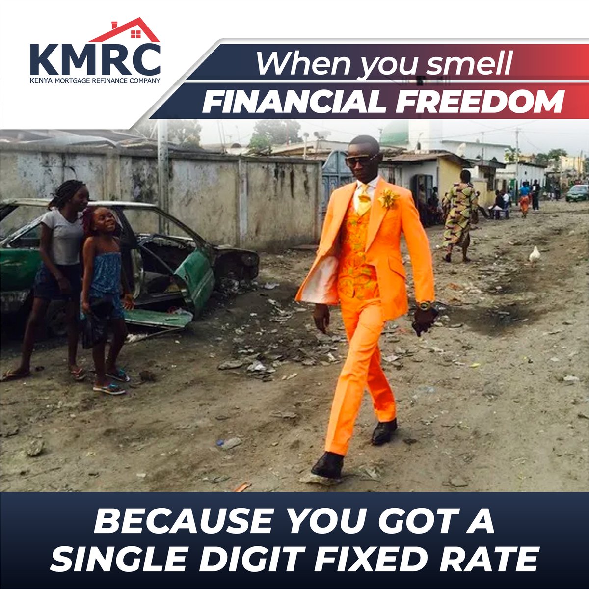 This👇👇right here is what #financialfreedom  looks like! Finally, with KMRC’s fixed, single digit interest rate, you can go on and pursue your #homeownership goal anywhere in the country.  👉👉kmrc.co.ke to get started #AffordableHousingKE #FridayMotivation #SDG11