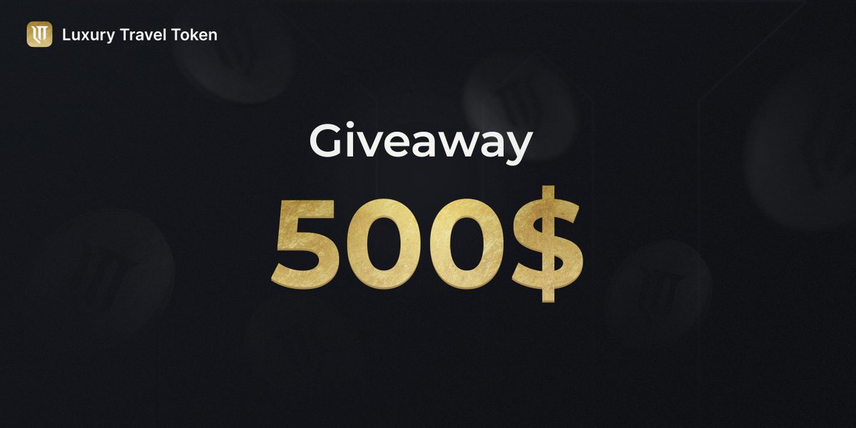 Giveaway to celebrate the launch of our project!

Terms:
Like and retweet;
Follow.

500 USDT will be divided between 10 participants (50USDT)