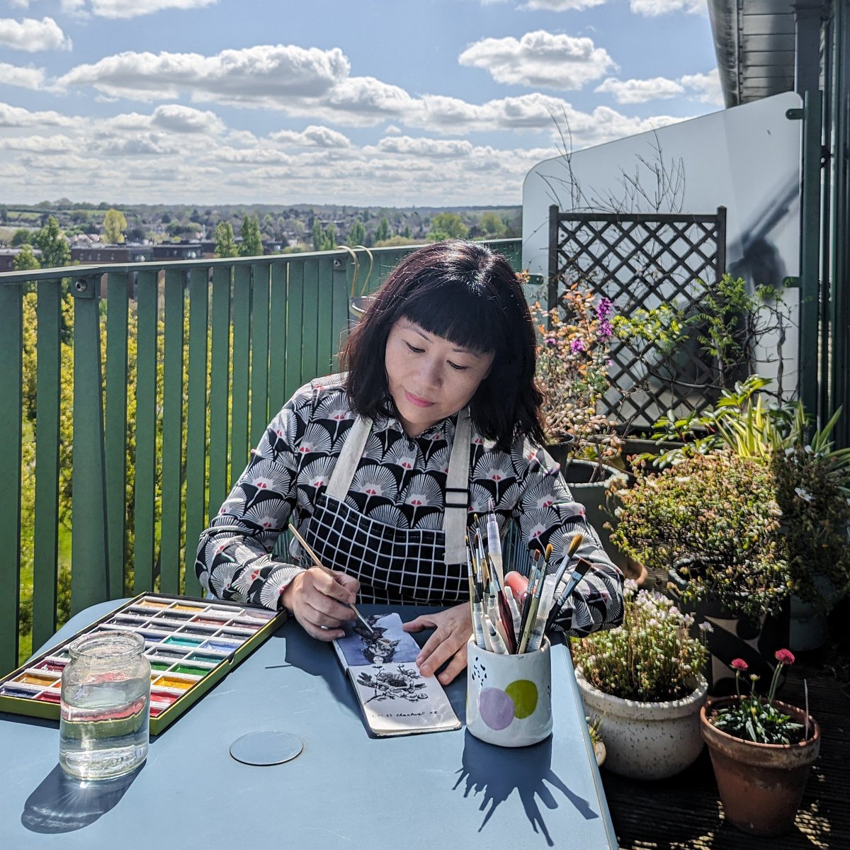 A few months ago, I decided to dedicate every Friday solely to creating art for my own pleasure.  <a href="/ProfCalNewport/">Cal Newport</a> 's Slow Productivity book is guiding me to do less and engineer simplicity, enabling me to focus more on my creative work. 
#calnewport #slowproductivity