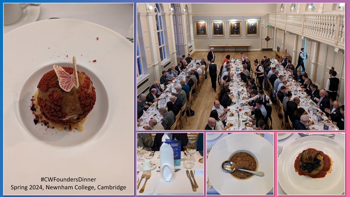 Enjoyed attending @CambWireless Founders Dinner yesterday at @Newnham_College and catching-up with friends, colleagues and many new members. linkedin.com/feed/update/ur… #CWFoundersDinner