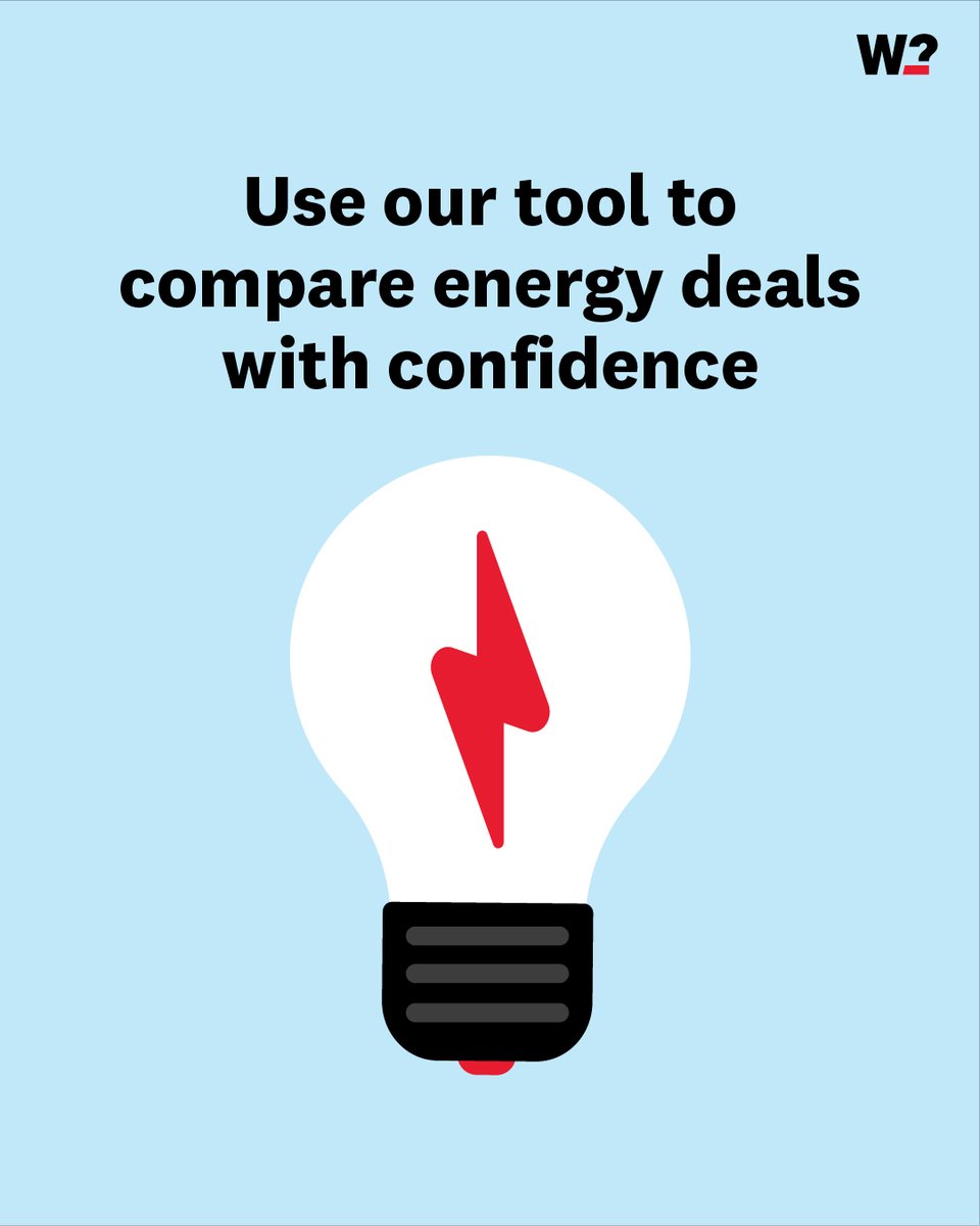 Looking to change energy supplier? ⚡ Use our impartial tool for comparing tariffs and find the best one for you 👇 🔗 energy.which.co.uk/?utm_campaign=…