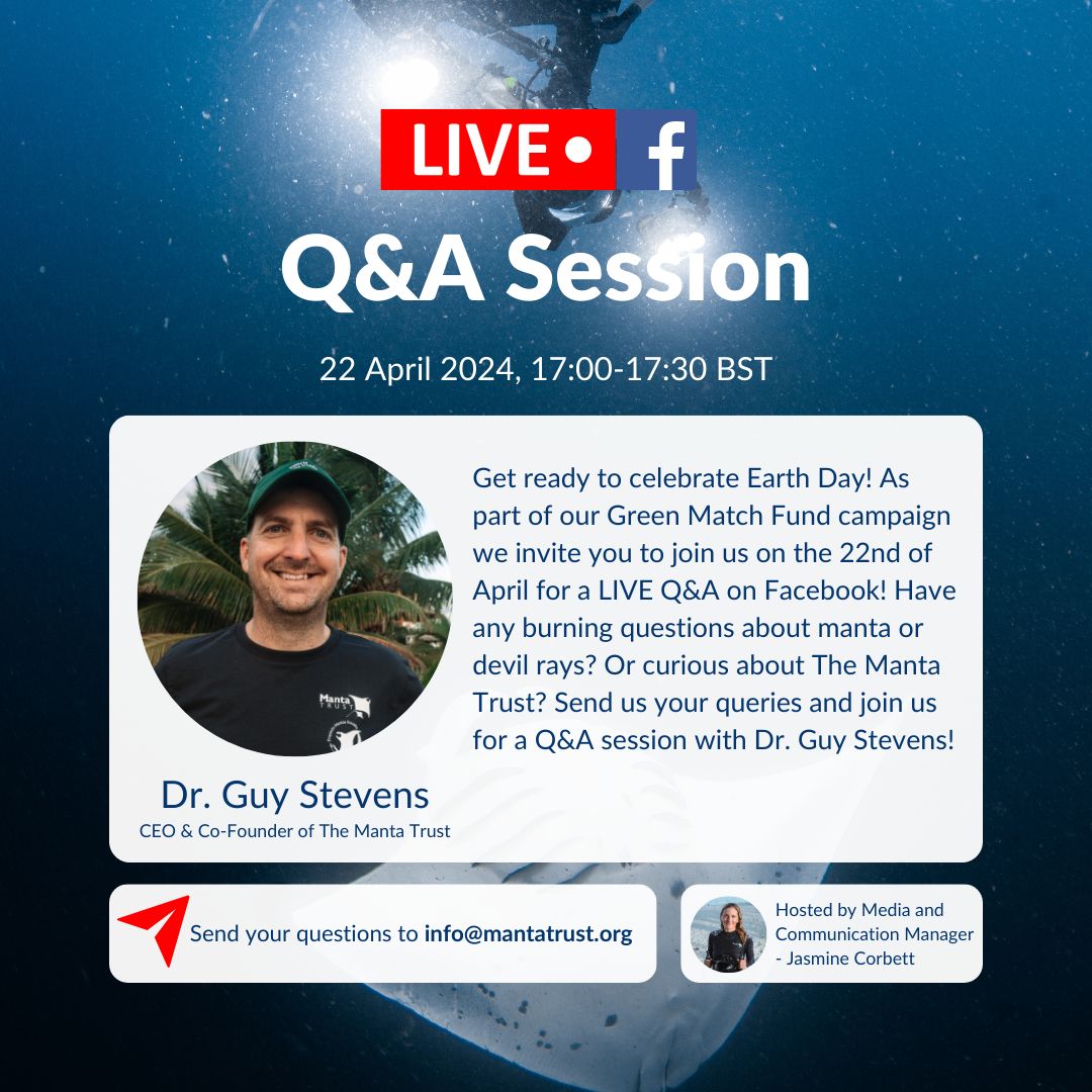 💚 Get ready to celebrate Earth Day! As part of our Green Match Fund campaign we invite you to join us on the 22nd of April for a LIVE Q&A on Facebook! 🗓️ 22 April 2024 - 17:00 - 17:30 BST Event link: bit.ly/4aMu0b2
