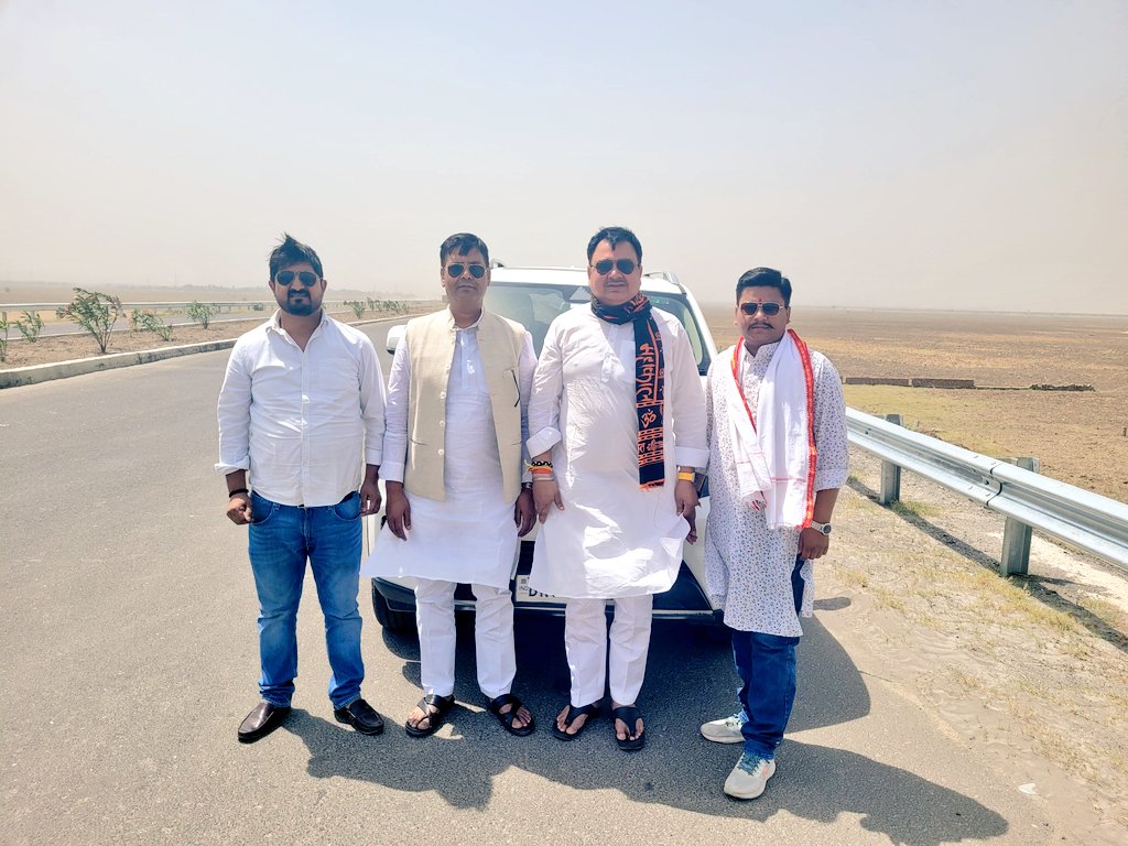 shubhamrajBJP's tweet image. Traveling to Begusarai for Nomination of Union Minister  Shri @girirajsinghbjp Da.!!
#AbkiBar400Par