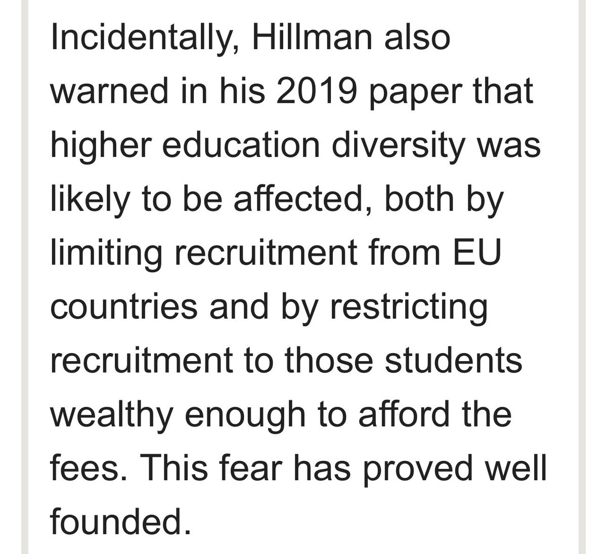 Nick Hillman (@nickhillman) on Twitter photo I typically start the day reading the always excellent 8am Playbook from <a href="/ResProfNews/">ResearchProfessionalNews</a> & was esp enjoying this morning’s one by <a href="/HarrietSwain/">Harriet Swain</a> on youth mobility across EU/UK before coming across this - & then I liked it even more. I’m glad someone remembers what I wrote 5 yrs ago! I typically start the day reading the always excellent 8am Playbook from <a href="/ResProfNews/">ResearchProfessionalNews</a> & was esp enjoying this morning’s one by <a href="/HarrietSwain/">Harriet Swain</a> on youth mobility across EU/UK before coming across this - & then I liked it even more. I’m glad someone remembers what I wrote 5 yrs ago!