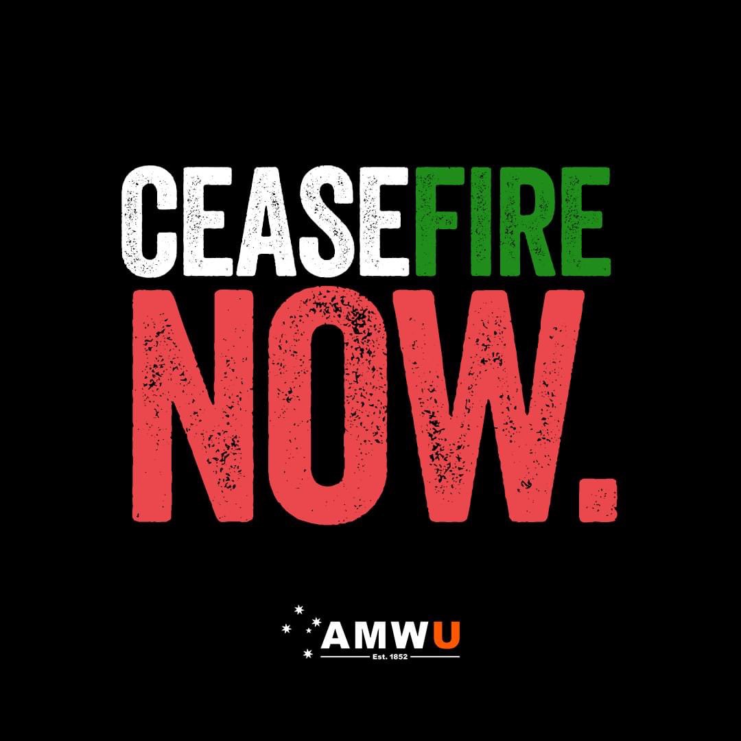 Everyone has a right to feel safe in their own homes. More than 30,000 lives have been taken in Gaza - 13,500 of them children. Amongst the lives lost, thousands of workers. Nurses, teachers, doctors, aid workers… This is not humanity. Ceasefire. Aid. Safety. Peace.