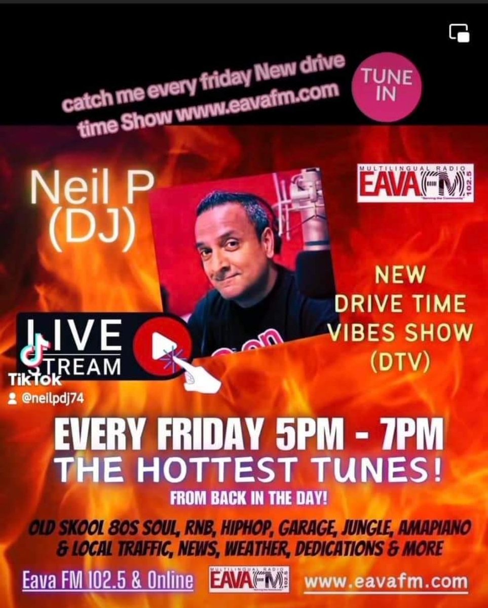 Stay 
tuned to 102.5 FM... At 5PM- the Drive Time Show  on EAVA FM- 📣📣📣  Bowel Cancer Screening @BowelUhl - Glenfield hospital  leicester going to be on the radio tomorrow evening
You can also catch it later on EAVA FM Facebook page!📣📣📣 #BowelCancerAwarenessMonth