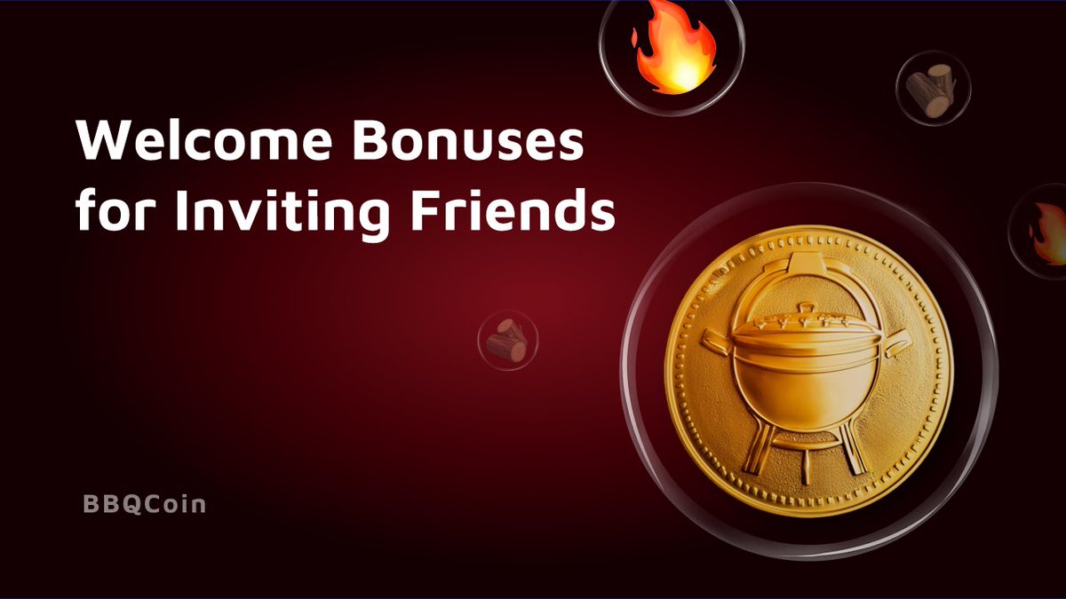 BBQ_Coin's tweet photo. Heeeey Fam,

How to get BBQcoins the fastest?🤔

BBQ with friedns to receive welcome bonuses.👏
💰Invite Friends: 2.5K for common, 50K for premium!
🤑More Invites = More Coins!

Let’s BBQ a success together! ✔️ https://t.co/dI87URDwAs